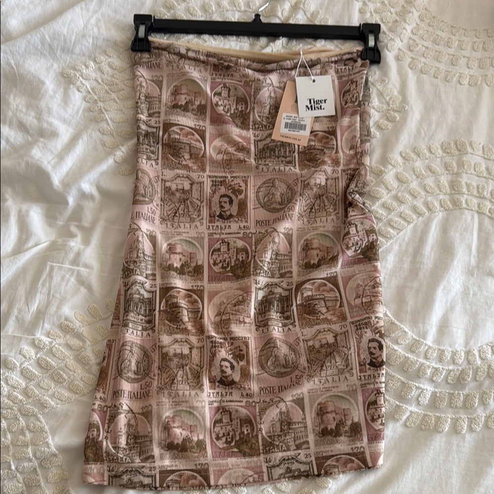 Pink Graphic Print dress